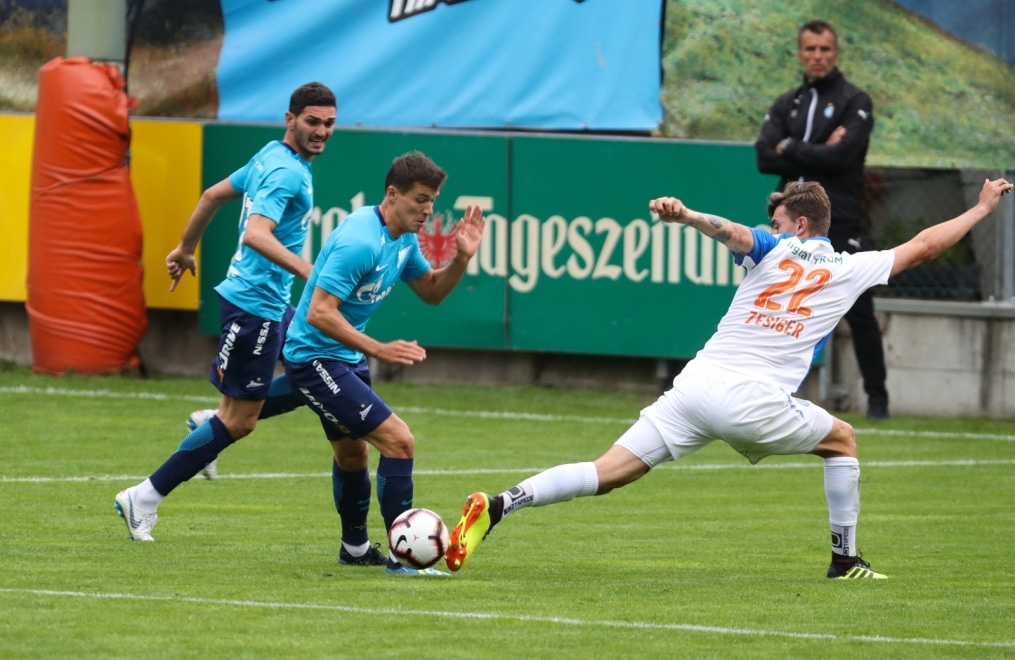 Второй «Газпром» — тренировочные сбор в Австрии: товарищеский матч «Зенит» — «Грассхоппер»