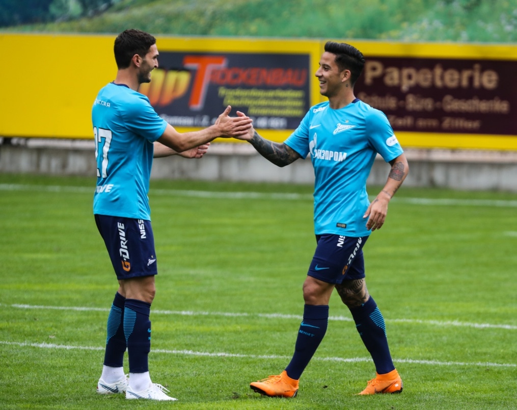 Второй «Газпром» — тренировочные сбор в Австрии: товарищеский матч «Зенит» — «Грассхоппер»