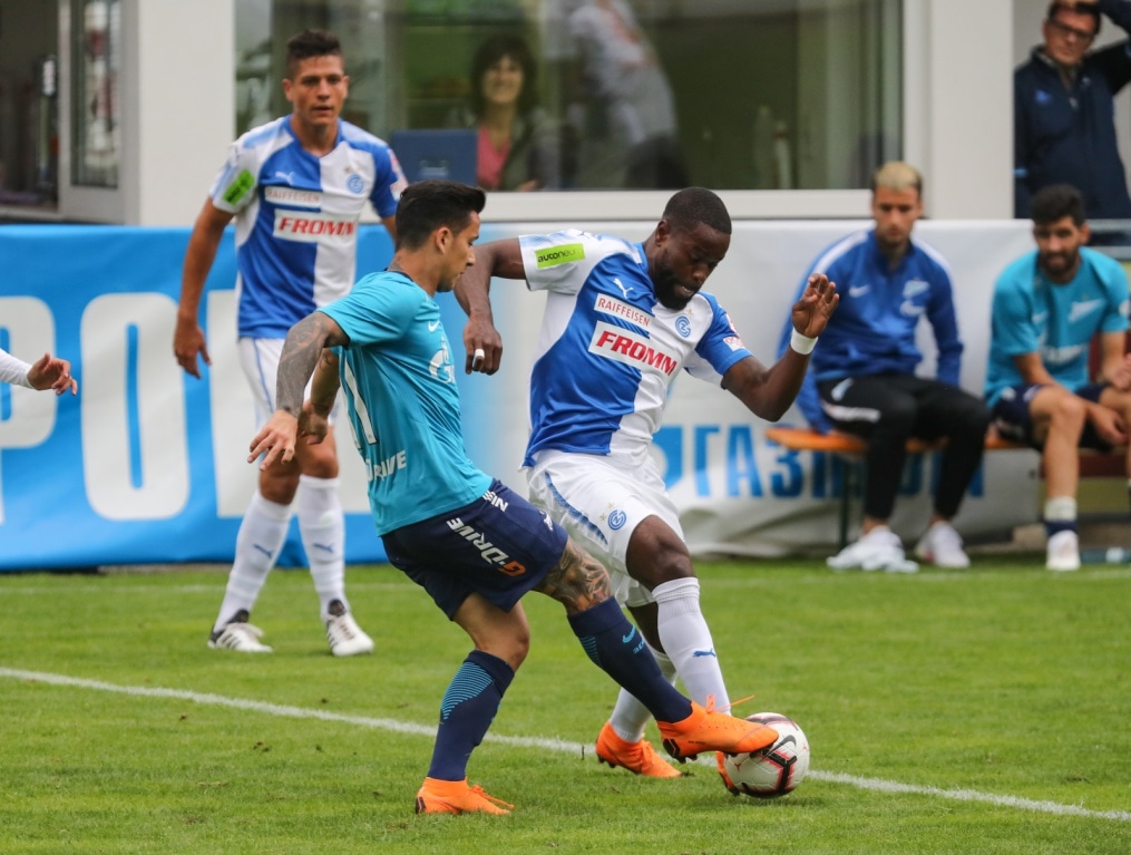 Второй «Газпром» — тренировочные сбор в Австрии: товарищеский матч «Зенит» — «Грассхоппер»