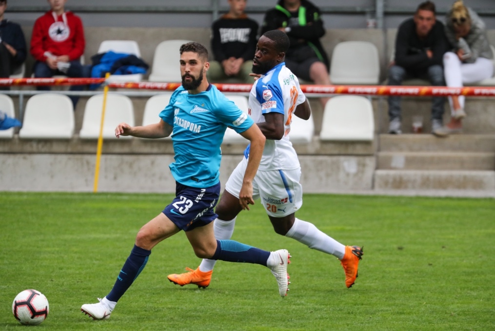 Второй «Газпром» — тренировочные сбор в Австрии: товарищеский матч «Зенит» — «Грассхоппер»