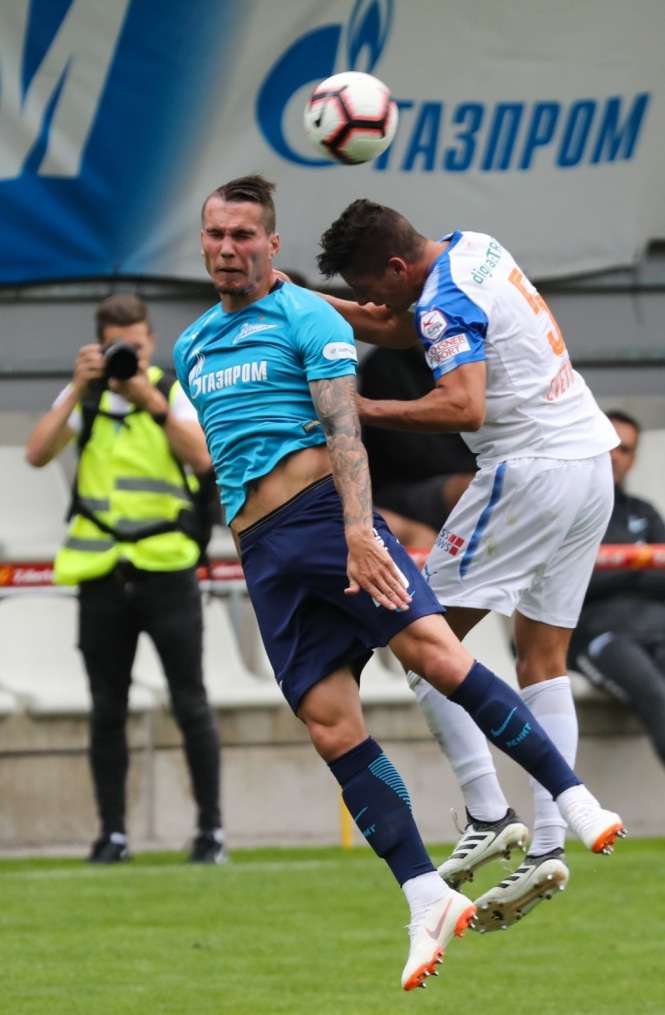 Второй «Газпром» — тренировочные сбор в Австрии: товарищеский матч «Зенит» — «Грассхоппер»