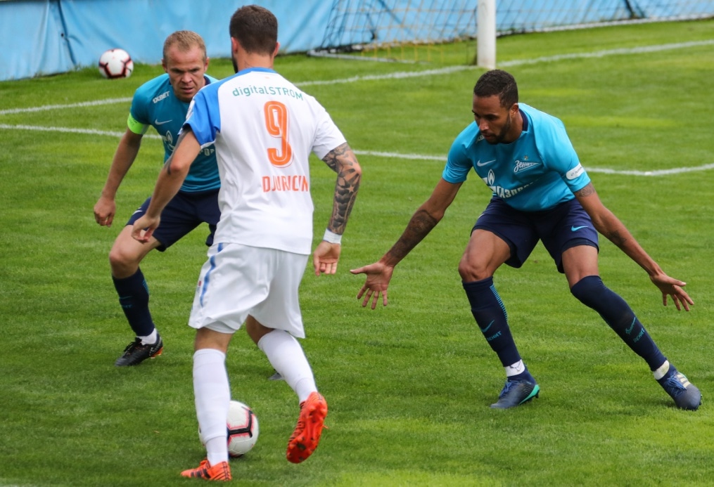 Второй «Газпром» — тренировочные сбор в Австрии: товарищеский матч «Зенит» — «Грассхоппер»