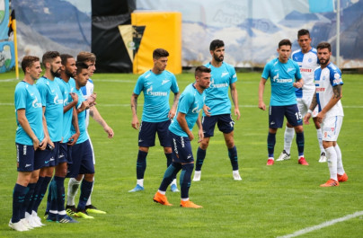 Второй «Газпром» — тренировочные сбор в Австрии: товарищеский матч «Зенит» — «Грассхоппер»