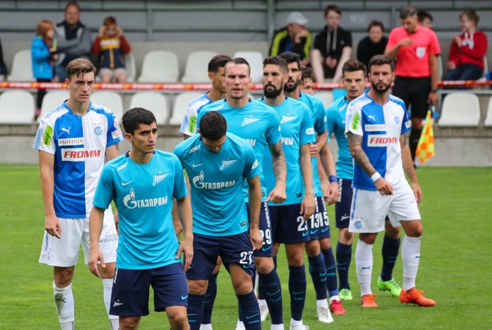 Второй «Газпром» — тренировочные сбор в Австрии: товарищеский матч «Зенит» — «Грассхоппер»