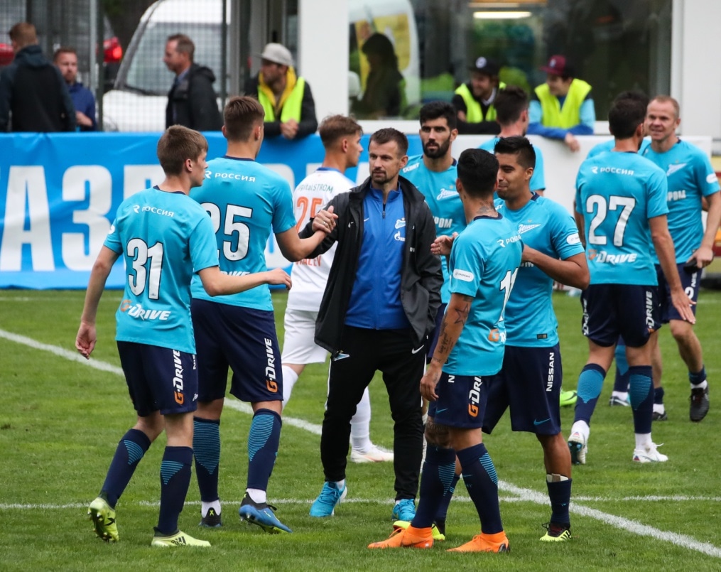 Второй «Газпром» — тренировочные сбор в Австрии: товарищеский матч «Зенит» — «Грассхоппер»