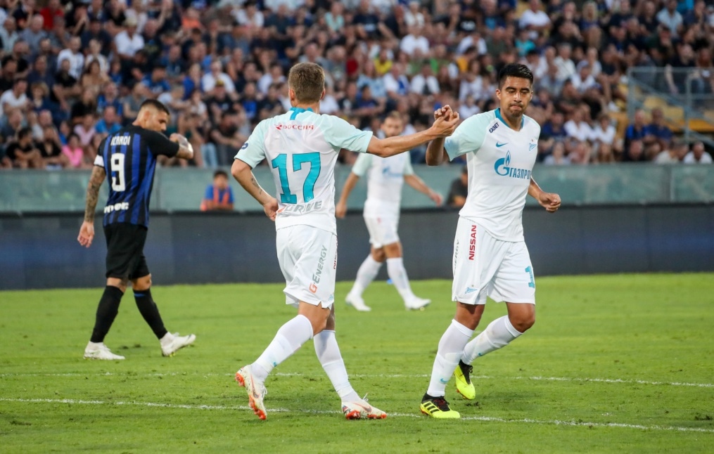 Товарищеский матч «Интер» — «Зенит»