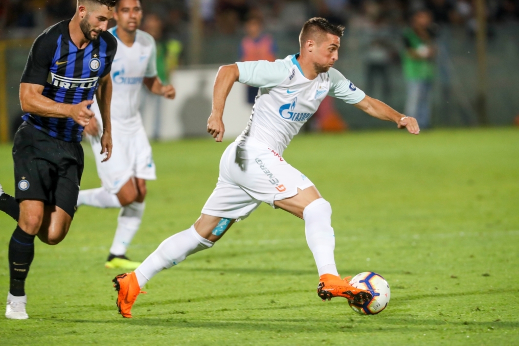 Товарищеский матч «Интер» — «Зенит»