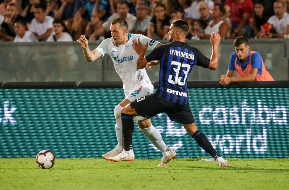 Товарищеский матч «Интер» — «Зенит»