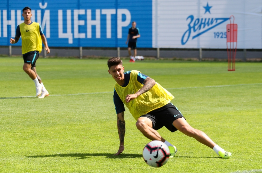 Открытая тренировка «Зенита» перед матчем с «Енисеем»