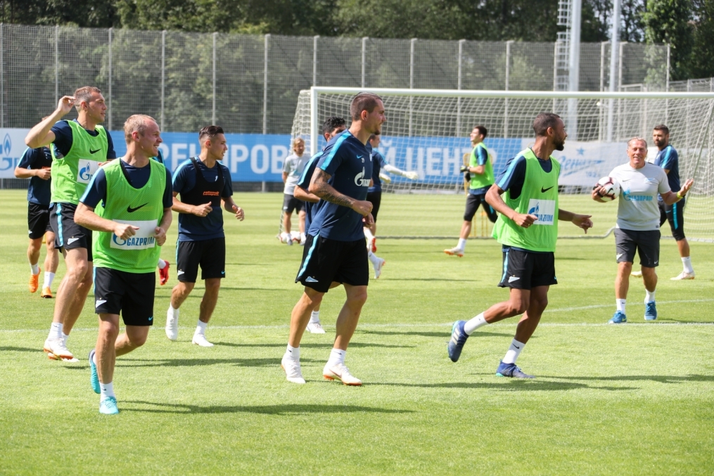 Открытая тренировка «Зенита» перед матчем с «Енисеем»