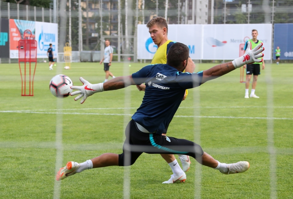 Открытая тренировка «Зенита» перед матчем с «Енисеем»