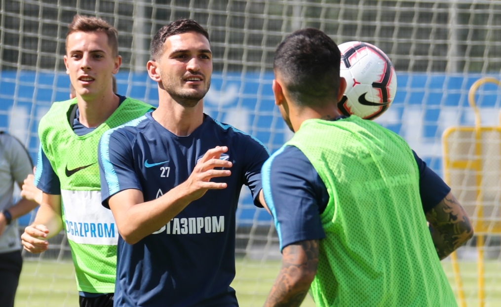 Открытая тренировка «Зенита» перед матчем с «Енисеем»