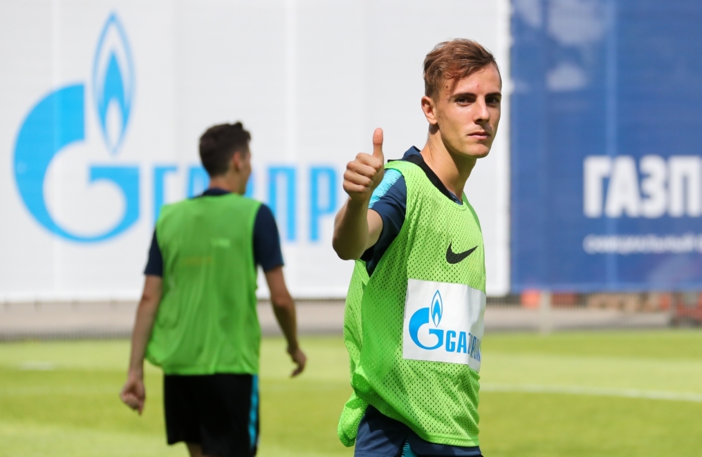 Открытая тренировка «Зенита» перед матчем с «Енисеем»
