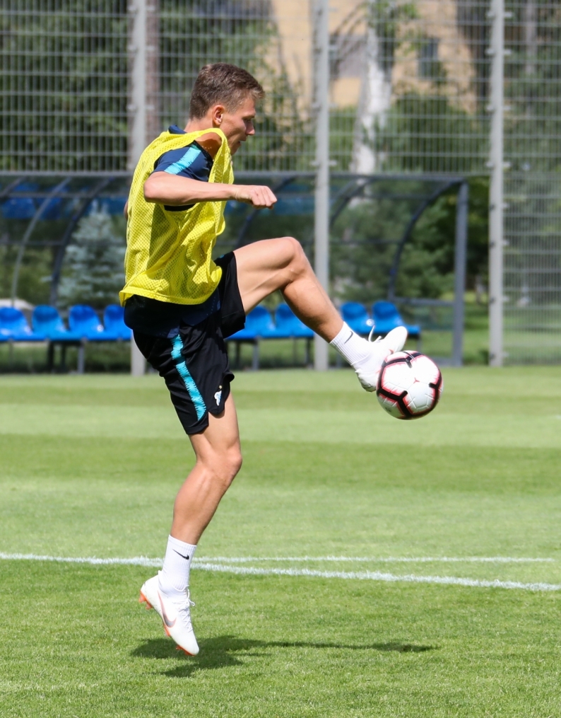 Открытая тренировка «Зенита» перед матчем с «Енисеем»