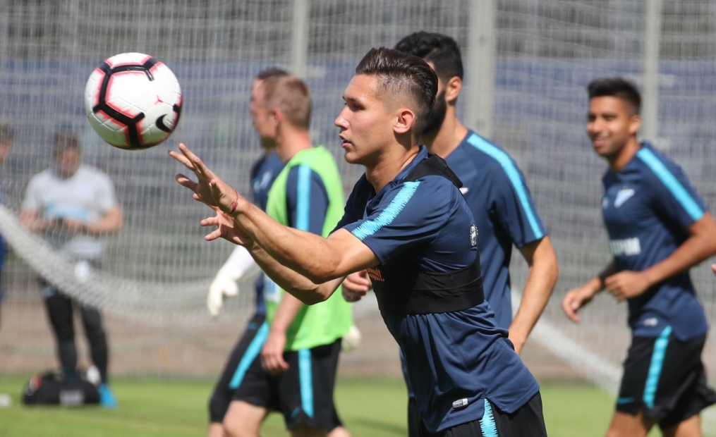Открытая тренировка «Зенита» перед матчем с «Енисеем»