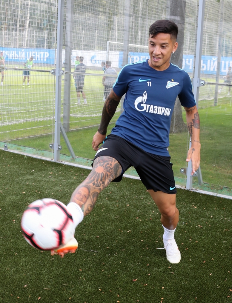 Открытая тренировка «Зенита» перед матчем с «Енисеем»