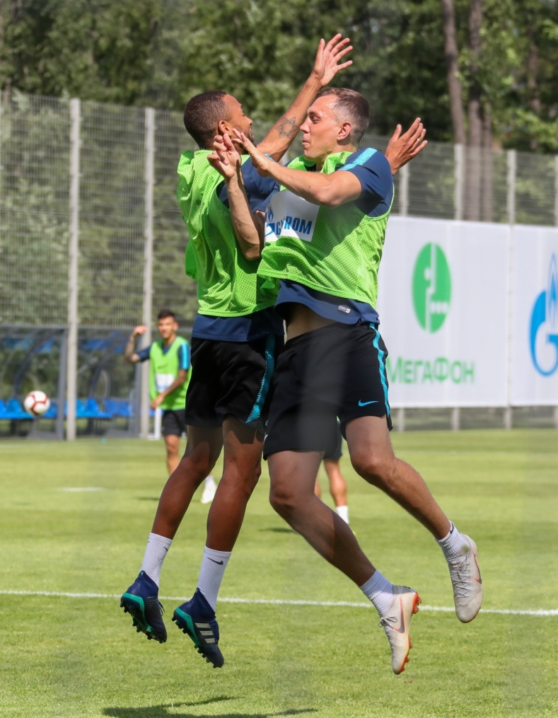 Открытая тренировка «Зенита» перед матчем с «Енисеем»