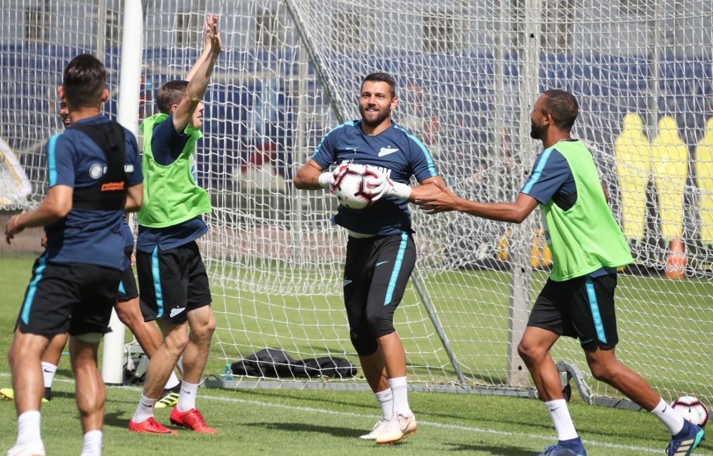 Открытая тренировка «Зенита» перед матчем с «Енисеем»