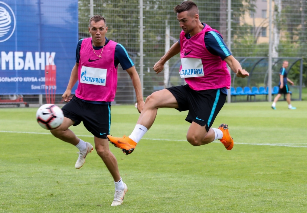 Открытая тренировка «Зенита» перед матчем с «Енисеем»