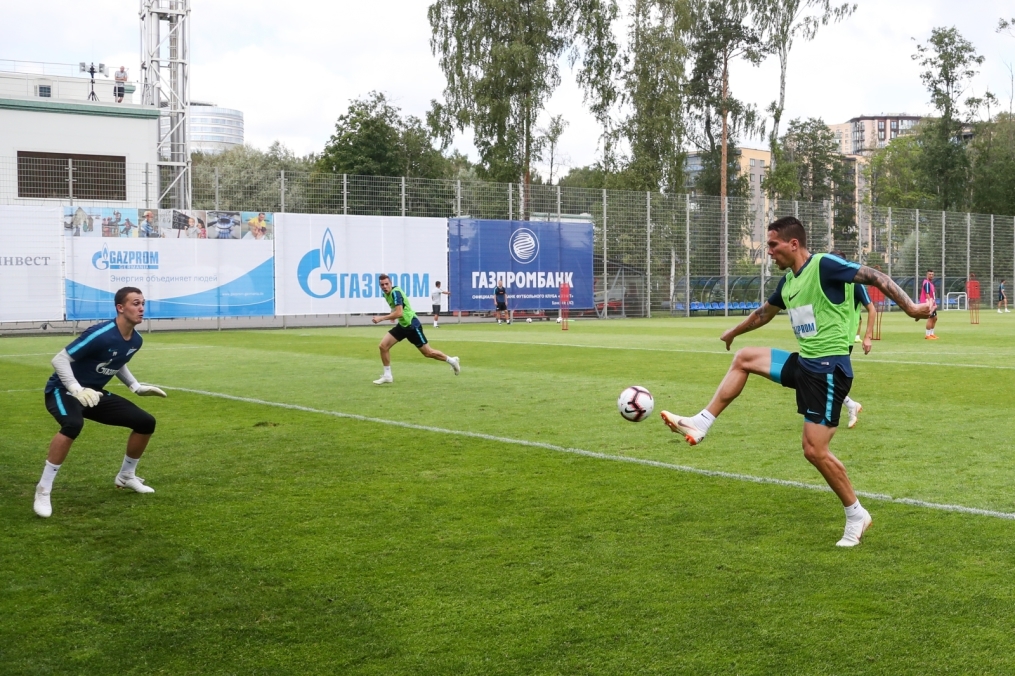 Открытая тренировка «Зенита» перед матчем с «Енисеем»