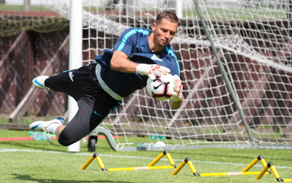 Открытая тренировка «Зенита» перед матчем с «Енисеем»