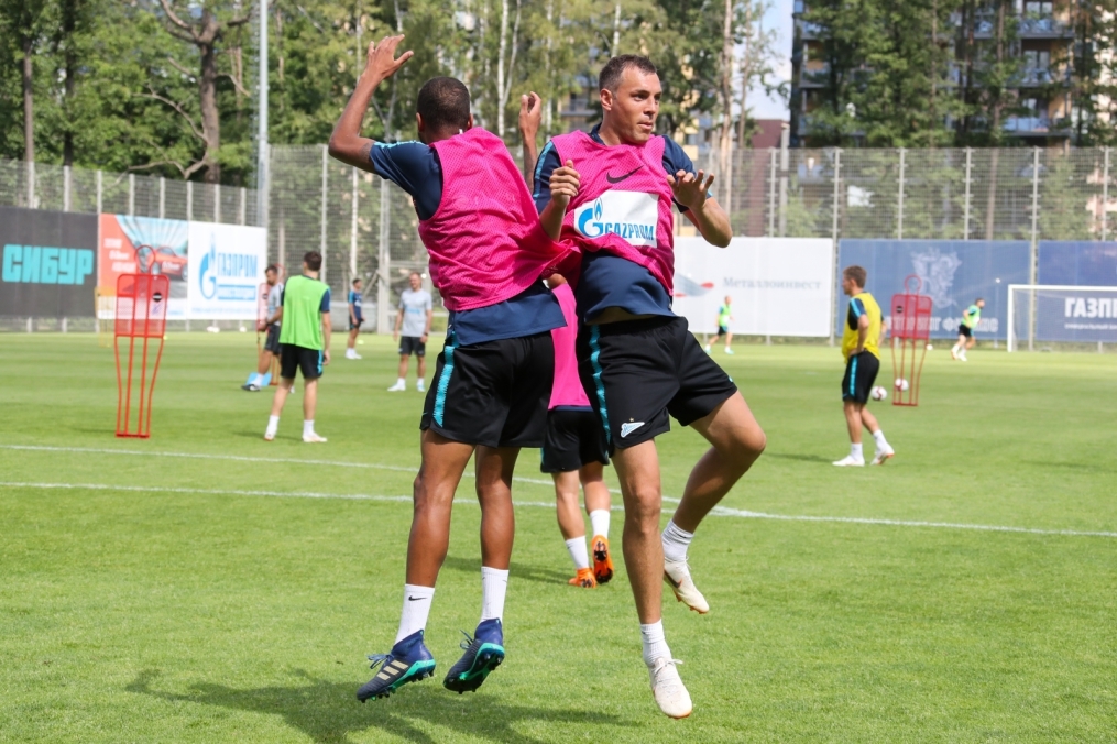 Открытая тренировка «Зенита» перед матчем с «Енисеем»