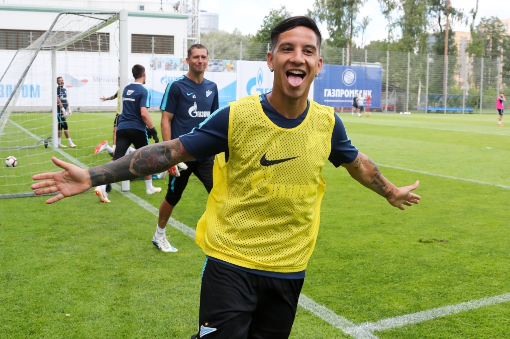 Открытая тренировка «Зенита» перед матчем с «Енисеем»