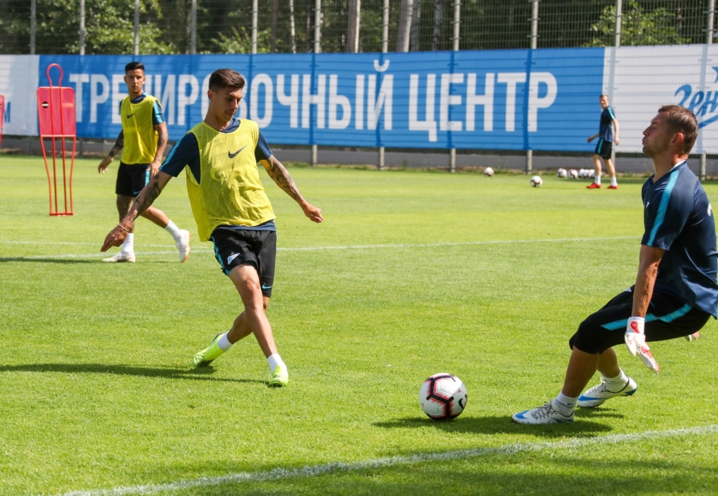 Открытая тренировка «Зенита» перед матчем с «Енисеем»