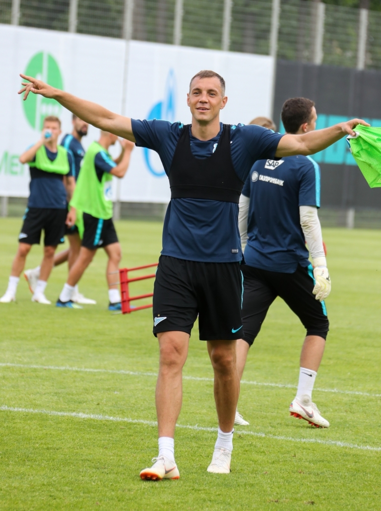 Открытая тренировка «Зенита» перед матчем с «Енисеем»