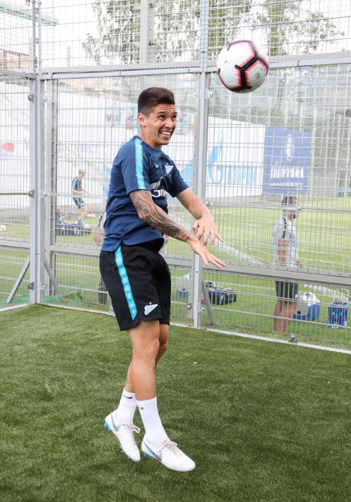 Открытая тренировка «Зенита» перед матчем с «Енисеем»