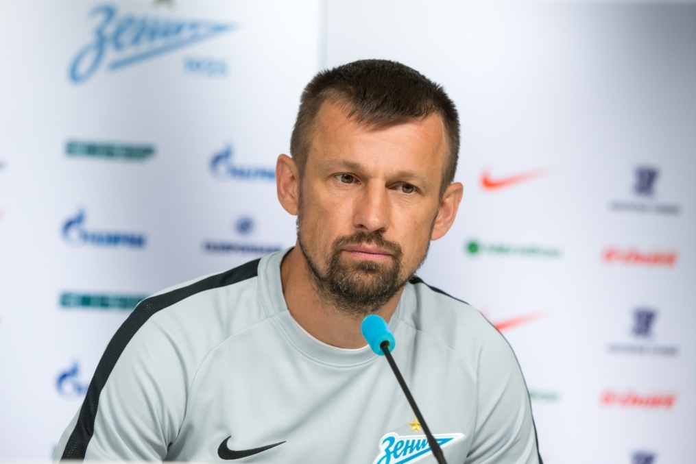 Пересс-конференция «Зенита» перед матчем с «Енисеем»