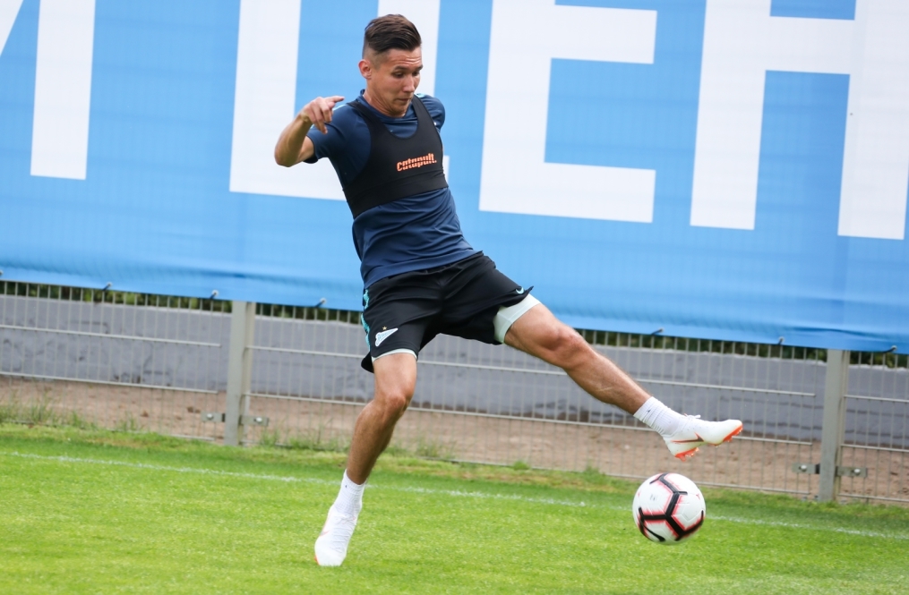 Открытая тренировка «Зенита» перед матчем с «Енисеем»