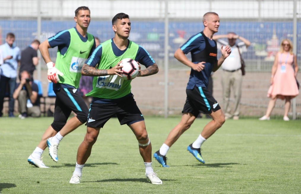 Открытая тренировка «Зенита» перед матчем с «Енисеем»