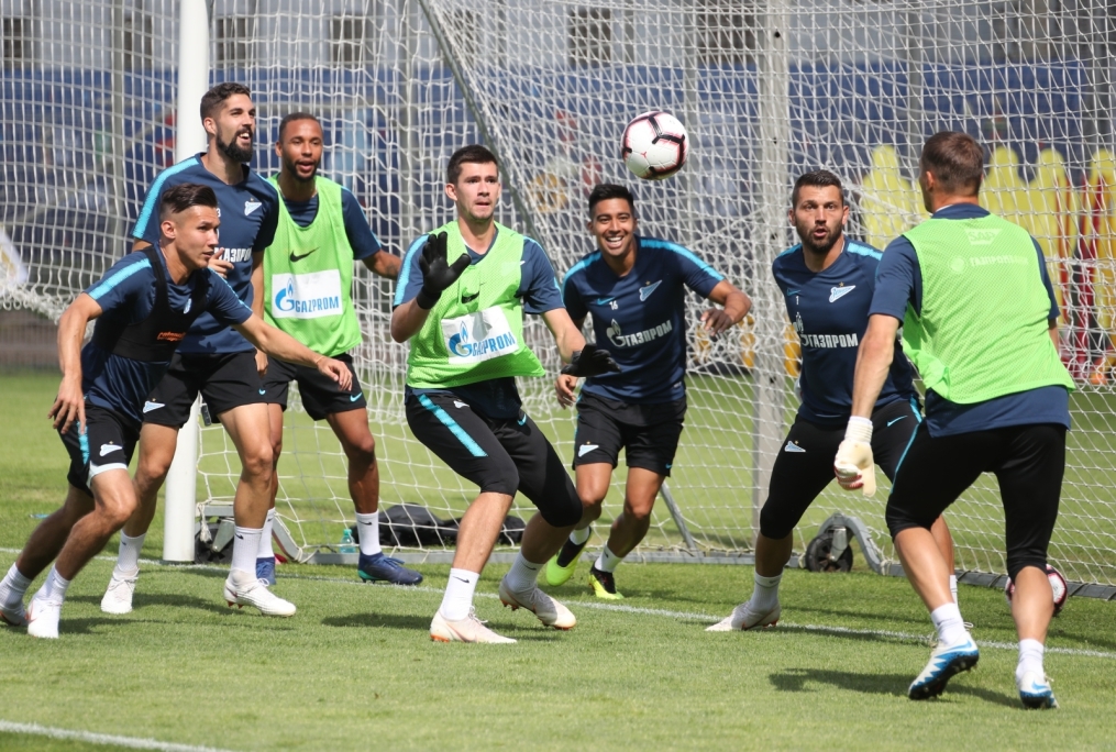 Открытая тренировка «Зенита» перед матчем с «Енисеем»