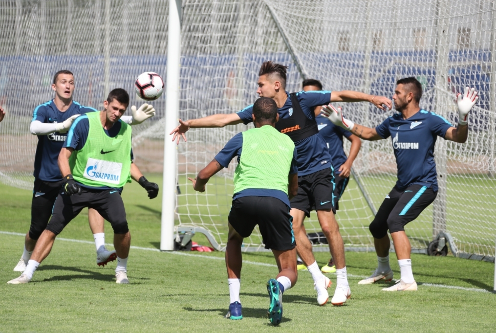Открытая тренировка «Зенита» перед матчем с «Енисеем»