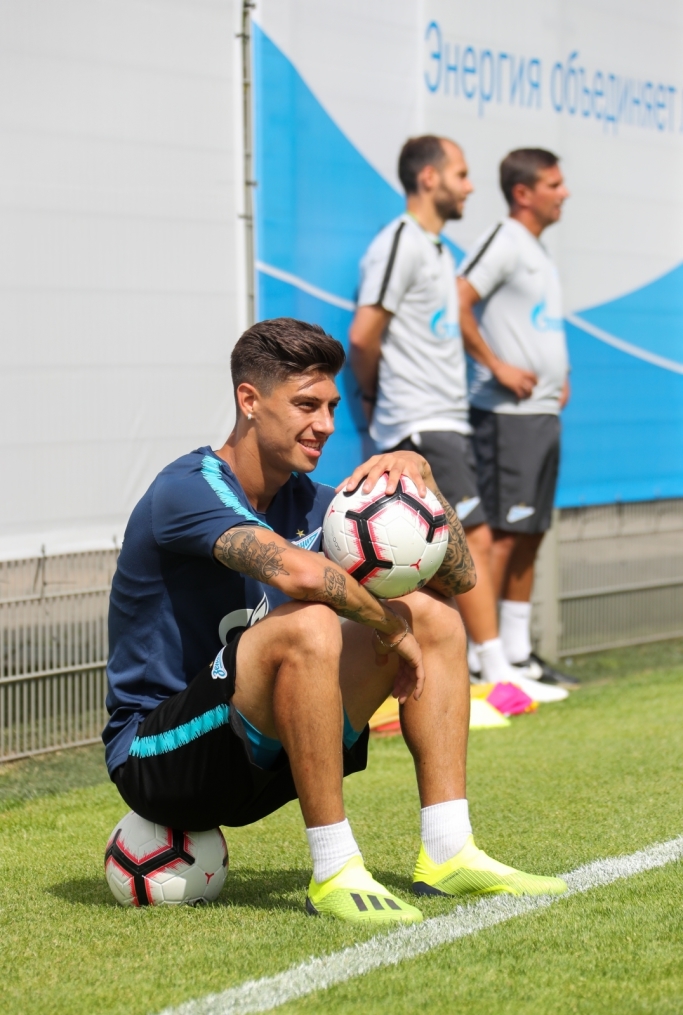 Открытая тренировка «Зенита» перед матчем с «Енисеем»