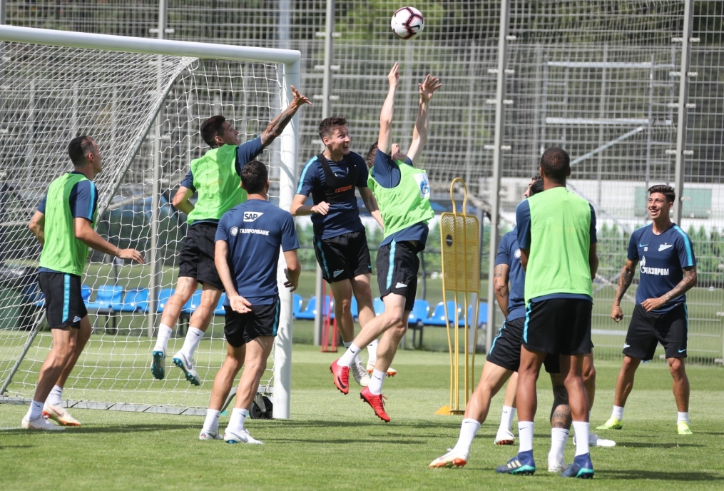 Открытая тренировка «Зенита» перед матчем с «Енисеем»