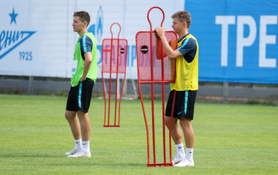 Открытая тренировка «Зенита» перед матчем с «Енисеем»
