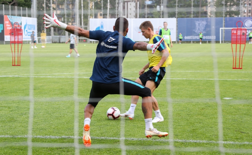 Открытая тренировка «Зенита» перед матчем с «Енисеем»