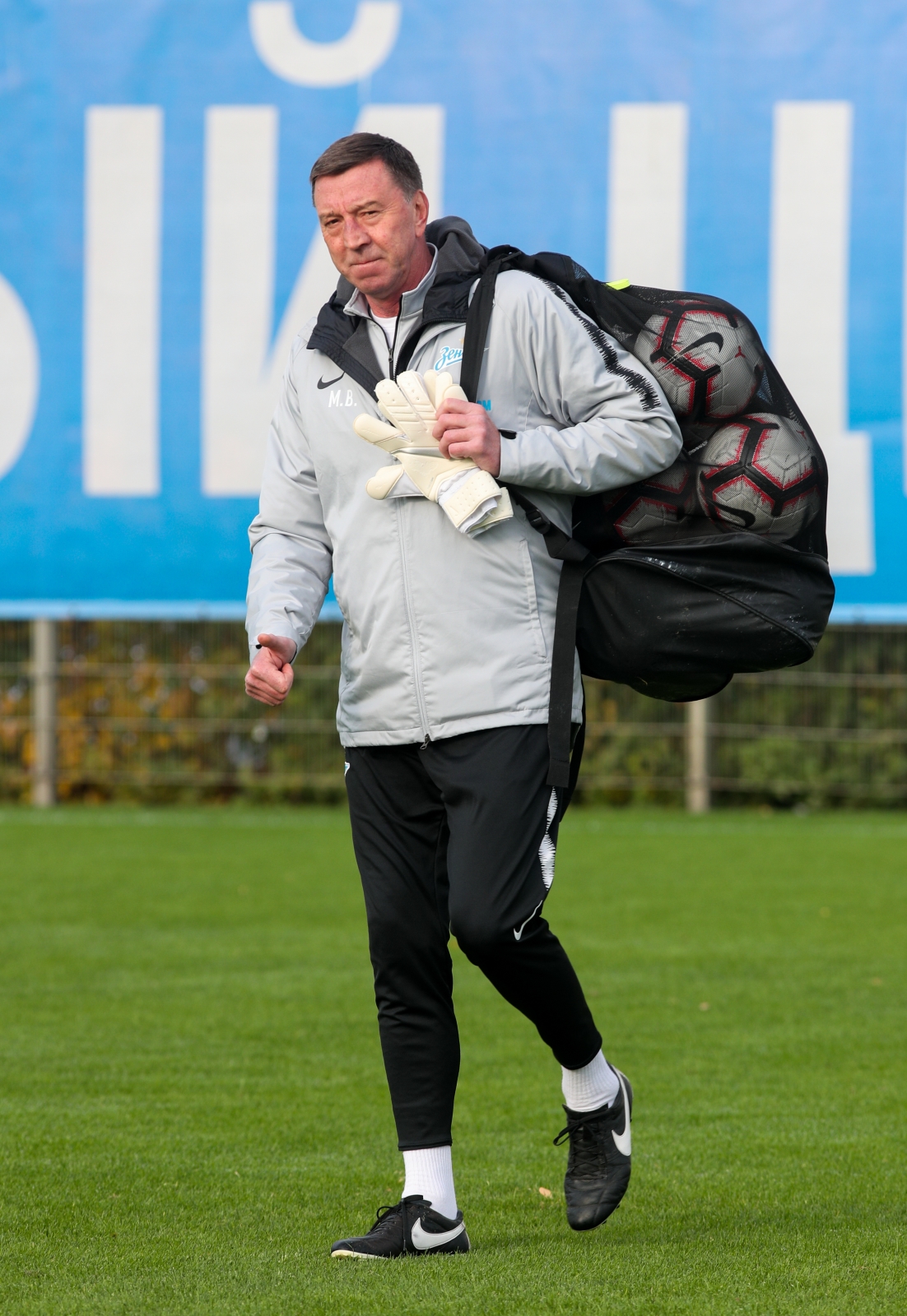 Тренировка «Зенита» перед матчем с «Динамо»