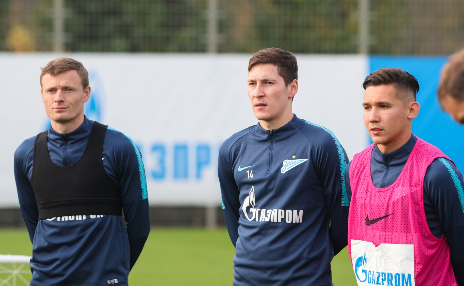 Тренировка «Зенита» перед матчем с «Динамо»