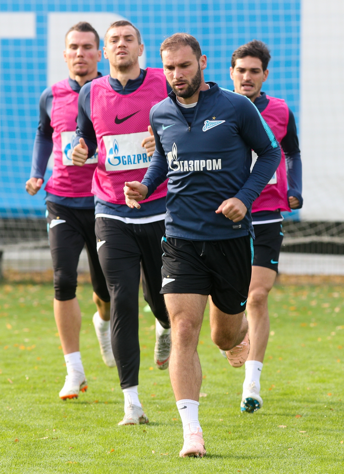 Тренировка «Зенита» перед матчем с «Динамо»