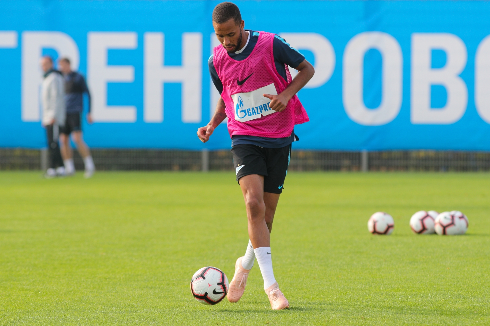 Тренировка «Зенита» перед матчем с «Динамо»