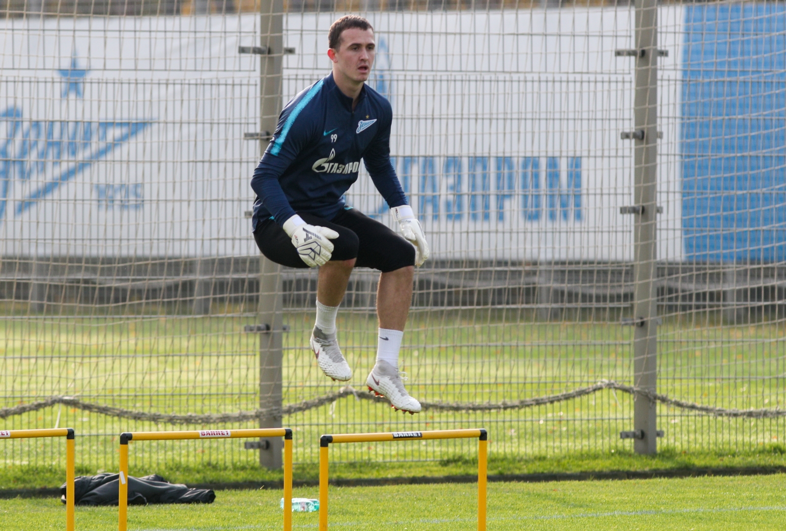 Тренировка «Зенита» перед матчем с «Динамо»