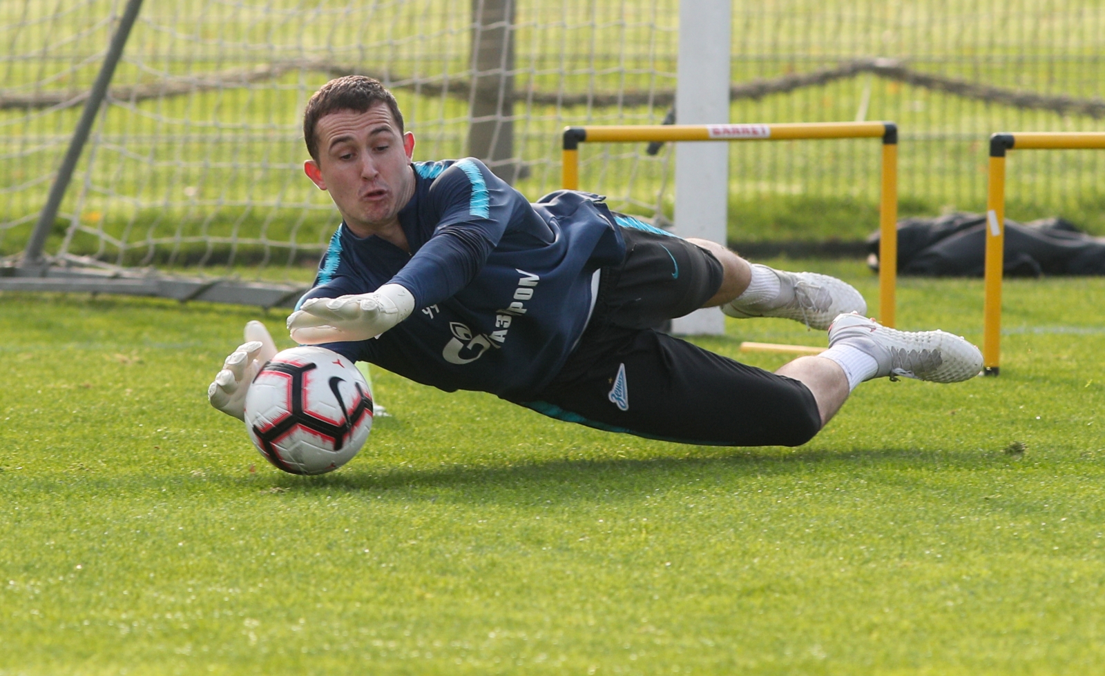 Тренировка «Зенита» перед матчем с «Динамо»