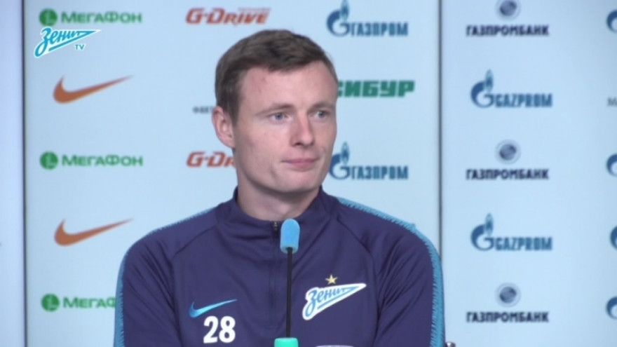 «Зенит-ТВ»: Брифинг Евгения Чернова перед матчем с «Динамо»