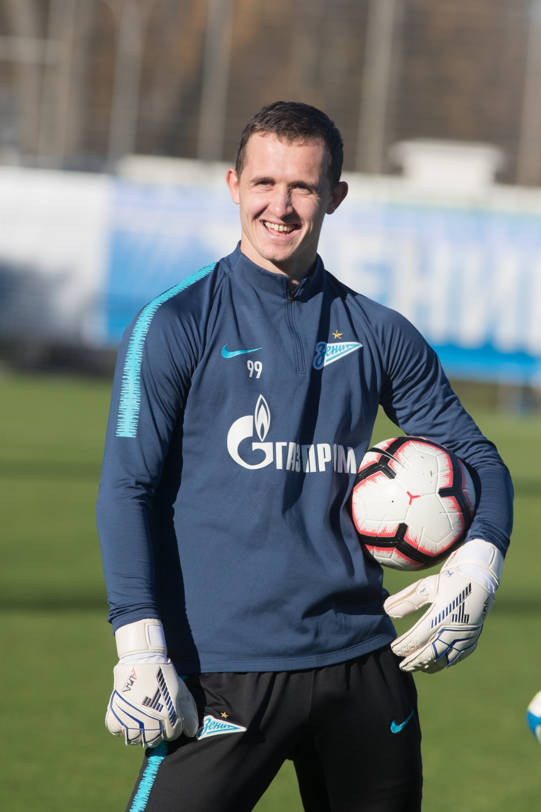 Открытая тренировка «Зенита» перед матчем с «Динамо»