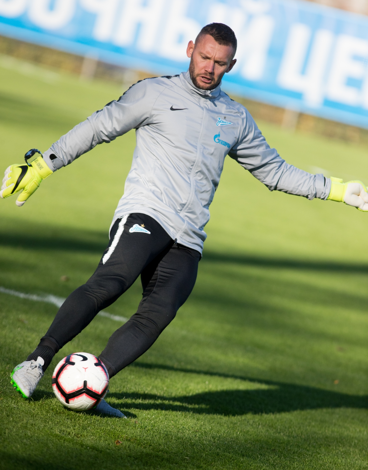 Открытая тренировка «Зенита» перед матчем с «Динамо»