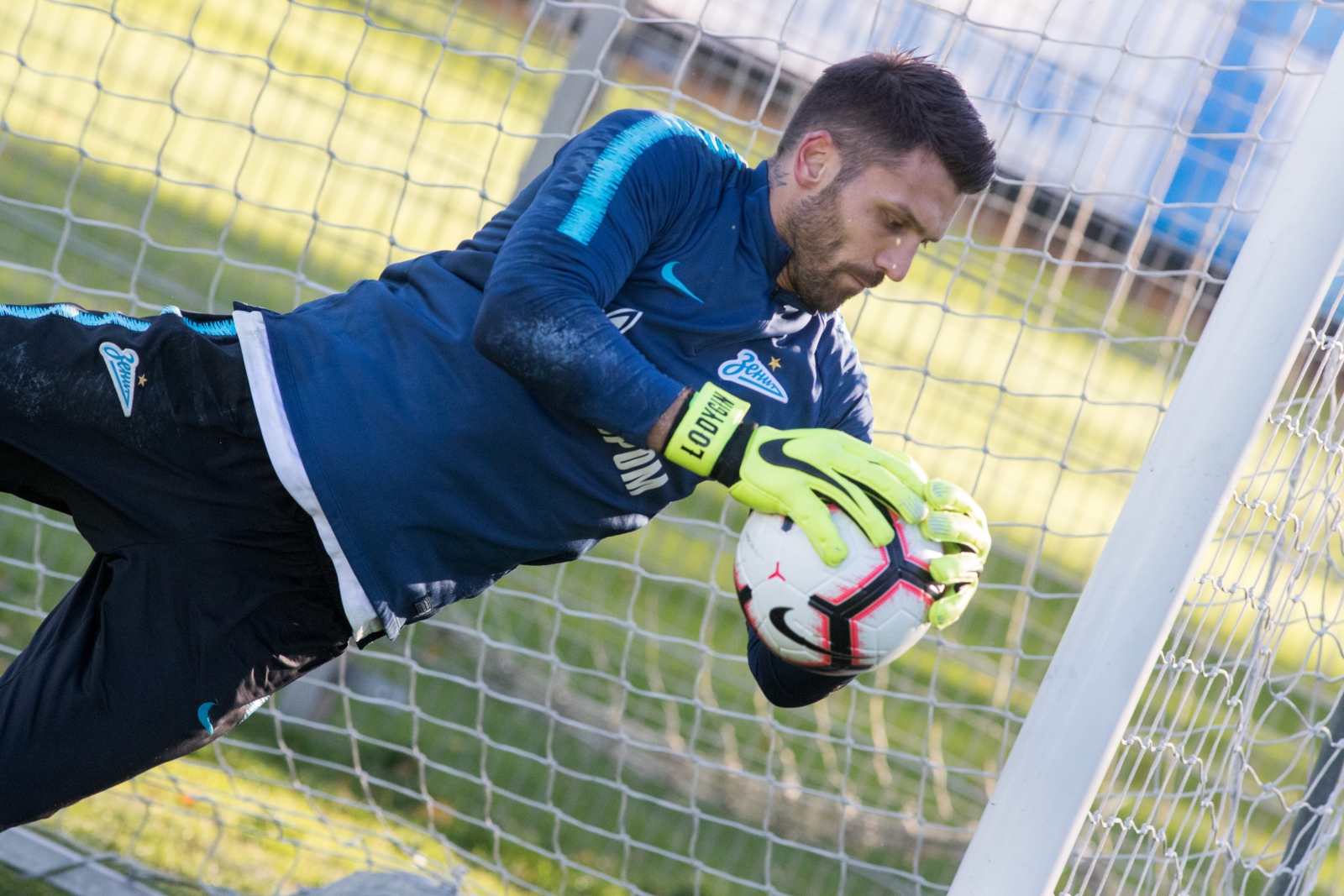 Открытая тренировка «Зенита» перед матчем с «Динамо»