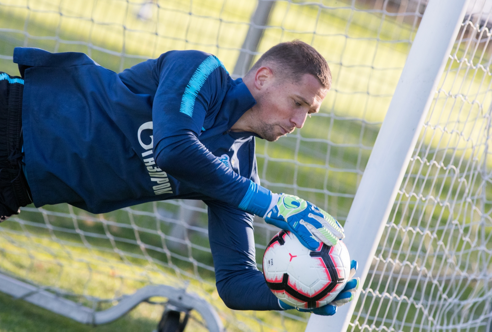 Открытая тренировка «Зенита» перед матчем с «Динамо»